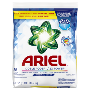 Ariel Powder Laundry Detergent Original Scent 4.0kg 88 Loads