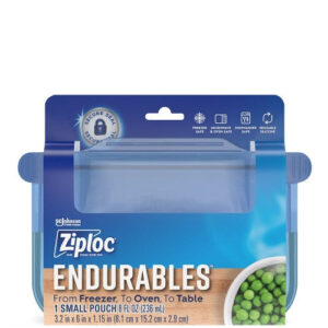 Ziploc Endurables Small Pouch 1 Cup (8oz) - 1ct/8pk