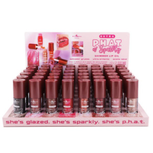 EXTRA PHAT SPARKLY SHIMMER LIP OIL (48 PCS)