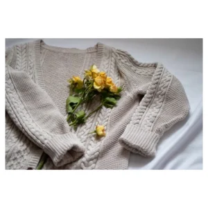 Women's Cable Knit Cardigan