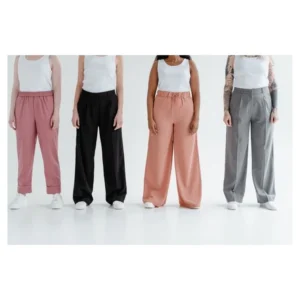 Women's Wide-Leg Linen Pants